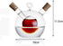ELETON 2 in 1 Oil and Vinegar Dispenser Bottle, Kitchen Supplies Glass Olive Oil and Balsamic Vinegar Cruet Bottle with Cork Stoppers, Hand-blown ...