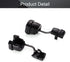 Fielect Round Cable Wire Strain Relief Bush Grommet Round Strain Relief Bushing Electric Cable Protection Cord Buckle 6N-4 15 Pcs...