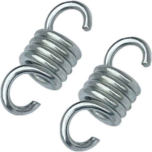 Hammock Spring, Hardened Galvanized Steel Extension Spring for Hanging Hammock Chairs and Porch Swings, 600lb / 270kg Weight Capacity (2pcs)...