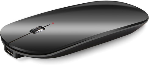 KANG RUI Bluetooth mouse Slim Mini Portable Flat Travel Wireless mouse Rechargeable t Ultra-Thin Mice Quie Compatible with Laptop PC Notebook Tabl...