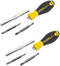 Stanley Screwdriver 6 in 1, Pack of 2...