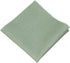 Mens Solid Linen Tie Set : Slim Necktie with Matching Pocket Square (Mint Green)...