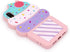 Cute iPhone XR Case, Funny 3D Cartoon Ice Cream Cupcakes Shaped Soft Silicone Full Protection Shockproof Cases Cover for Girls Kids Women Lady...
