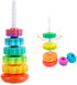 Baby Spin stack Toy,Premium Stacking Toy for Kids,Baby Spinning Toy,Stacking Toy for Babies and Toddlers,Educational Toddler Learning Toys,Autism ...