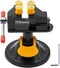 Universal Mini Table Bench Screw Clamp Engraving Table Vice 360 Rotatable Adjustable Table Vise Suction Cup Base for Jewelry Watch Walnut...
