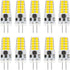 Dimmable G4 LED Bulb 12V 24V JC Tybe,20-30W T3 G4 Halogen Equivalent,4000K Natural White,G4 Bi-Pin Base, 300LM,Chandelier Lighting/Landscape Light...