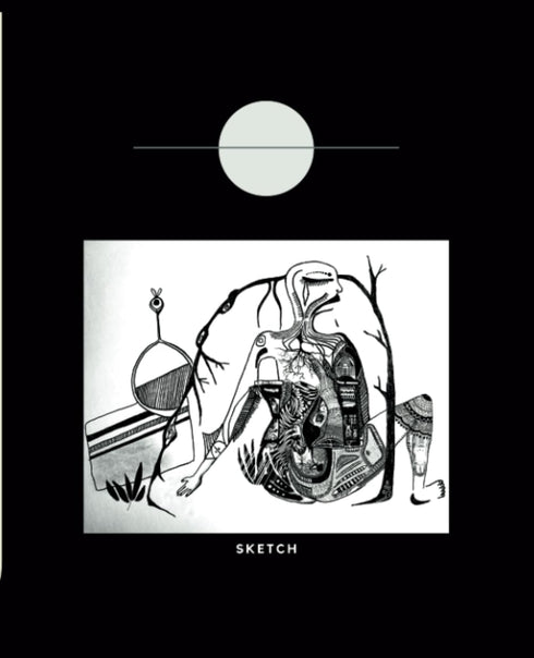 Sketchbook - Paperback, blank, white 100 pages - Designed by Milky Journals: Designed in Melbourne by me! Original Artwork on cover by MillyH.art....