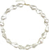 Baroque Pearl Necklace for Women Lrregular Pearl Choker Necklace Dainty White Pearl Beaded Necklace Vintage Pearl Charm Choker Necklace Birthday W...