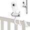 Clamp Mount for Hello Baby Monitor HB30 HB32 HB35 HB50 - Flexible Twist Mount with Adjustable Clamp for Hellobaby Monitor in Crib Cot Shelf...