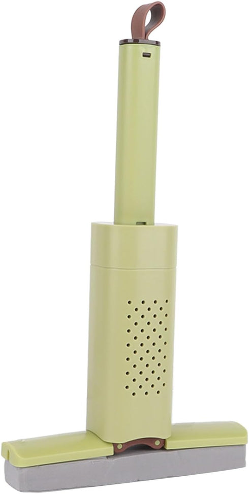 Short Mop Damp Duster Hands Mini Mop Cleaning Portable Mop Self Squeeze Small Mop for Blinds Vents Mirrors and Desk...