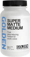 Golden Acrylic Super Loaded Matte Medium - 8 oz Jar...