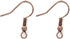 COIRIS 100 Pairs Antique Copper Color Earwires French Earring Hooks/Dangle Earring Findings Jewelry Making DIY (ER-1007-AC1)...