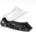 Cleaver Pocket Folding Knife for Men - 3.54" Stainless Steel Satin Blade, Aluminum Handle with Clip, EDC Knives for Outdoor, Camping...
