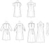 McCall's Misses' Pullover Dresses and Sash Sewing Pattern Packet, Design Code M8449, Sizes 18-20-22-24-26, Multicolor...