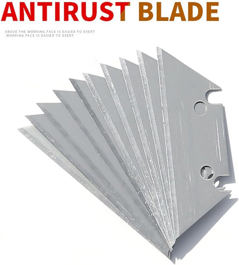 10 Pack Miter Shears Blade Replacement SK5 Steel Sharp Trunking Angle Shear Cutter Spare Blades for PVC PE Plastic Pipe Angular Scissors Chamfer S...