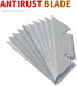10 Pack Miter Shears Blade Replacement SK5 Steel Sharp Trunking Angle Shear Cutter Spare Blades for PVC PE Plastic Pipe Angular Scissors Chamfer S...
