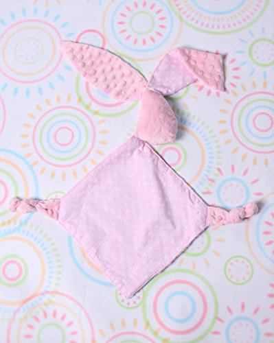 Plush Bunny Baby Security Blanket...