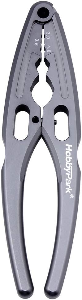 HobbyPark Universal RC Shock Pliers w/Ball End Multi-Function Clamp Tools for RC Car Truck Off Road Buggy Rock Crawler (Gray)...