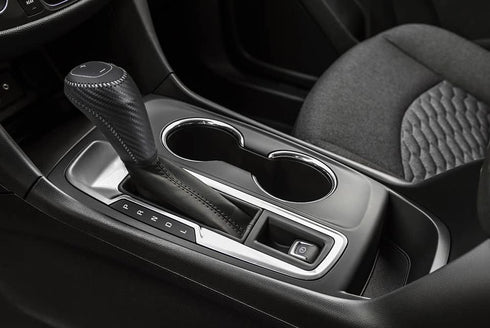 Auto Car Leather Gear Shift Knob Cover for Chevrolet Equinox 2016 2017 2018 2019 2020 2021 / Malibu Chevy Accessories (D)...