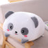 Panda Plush Stuffed Animal, Cute Panda Plushie Cylindrical Body Pillow Toy Gifts for Kids Birthday, Valentine, Christmas, 8inch...