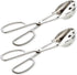 KEBE 2-PACK Serving Tongs for Buffet Party Catering, Thickening Food Serving Salad Cake Bread Kitchen Tongs, Stainless Steel...