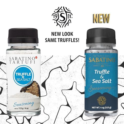 Sabatino Tartufi Truffle Salt Shaker, All Natural Gourmet Truffle Salt Seasoning, Sicilian Sea Salt,Kosher, Non-Gmo Project Verified, 4 oz...