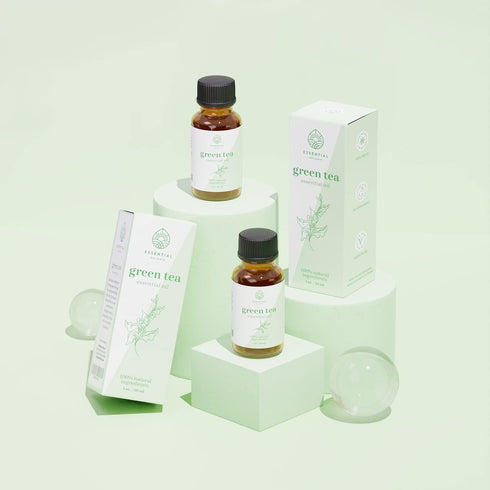 Green Tea Essential Oil - Premium Grade Essential Oil | for Aromatherapy, Soaps, Lotions, & Candles | Vegan & Cruelty Free (1 Fl Oz, Green Tea)...