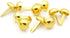 CRAFTMEMORE Round Brads Purse Feet Handbag Nailheads Spike Prong Studs 8MM 10MM 12MM 100 PCS (8 mm (?5/16"), Gold)...