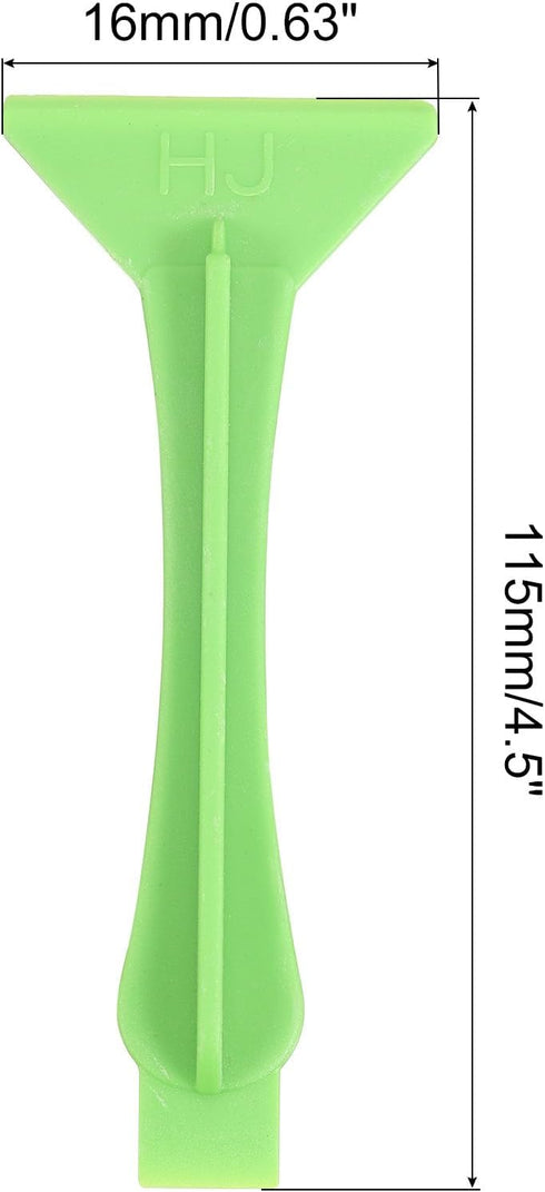 MECCANIXITY 5pcs Universal Plastic Stick Spudger Crowbar Double Head Pry Opening Tools for Cellphone Mobile Phone Tablet Laptop PC Repair, Green...