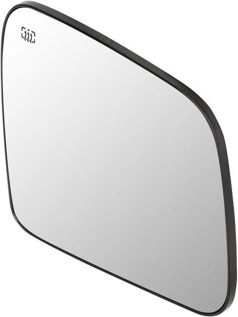 DNA Motoring OEM-MG-0118 68082636AB Factory Style Right Side Mirror Glass w/Heated Compatible with 2011-2019 Durango / 2011-2018 Grand Cherokee...
