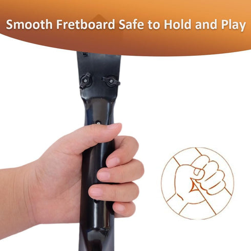 Kids Ukulele Toy Guitar 4 String,17 inch Mini Guitar Children Musical Instruments Educational Kids Toy Guitar for Toddler Beginners Learning Toy f...