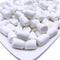 SBN Craft Supplies 50pc White Small Simulation Marshmallow Set Hard Resin Fake Marshmallows Cabochon Charm decoden cabochons Polymer Clay Charms F...