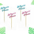 Morndew 24 PCS Wheels or Heels Cupcake Toppers for Gender Reveal Baby Shower Birthday Party Wedding Party Decorations - Boy or Girl - He or she...