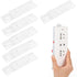 Giantree 6 Pack Self Adhesive Power Strip Holder, Power Strip Holder Desktop Mobile Punch Free Socket Holder, Desktop Socket Fixer for Kitchen Hom...