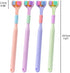 3-Sided Toothbrush, Soft Bristle Toothbrush with Tongue Scraper, Travel Toothbrush for Complete Teeth and Gum Care for Adults...