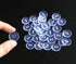 GANSSIA 15mm(5/8 Inch) Plastic Clear Buttons with 2 Holes,Transparent Button for Shirt Sewing Scrapbooking DIY Project, Pack of 200pcs...