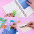 1Pc Random Color Double Sided Tape Roller, Ellipsoid Scrapbooking Tape, Adhesive Tape Dispenser Runner for Envelope Scrapbooking Card Making and C...