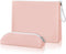 2 Pcs Silicone Makeup Bag and Makeup Brush Holder Silicone Cosmetic Bag with Zipper Waterproof Travel Toiletry Bag Makeup Tools Organizer for Trav...
