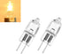 10x G4 12V 5W Light Bulb Replacement JC 2 Pin Base Halogen Kitchen Table Pendant Lamp 12 Volt 5W Warm White Landscape Desk Lighting...