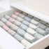 Poeland Drawer Divider Organizer Adjustable DIY Grid Honeycomb Drawer Divider for Underwear Belt Scarf Socks Gray...