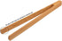 Premium Cherry Wood Toaster Tongs – 12-Inch Easy-Grip, Heat-Resistant Wooden Tongs for Toast, Salad, Meat, Vegetables & Grilling...