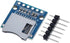 6Pcs Mini SD TF Card Module Support Micro SD Card, Micro SDHC Card for Arduino UNO R3 MEGA 2560 Due...
