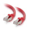 C2G Legrand Cat6 Ethernet Cable, Snagless Shielded Cat6a Patch Cable, Red Network Patch Cable, 3 Foot Snagless STP Ethernet Cable, 1 Count, C2G 00...