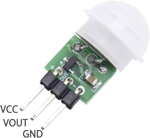 5PCS HC-SR312 AM312 Mini Pyroelectric Infrared PIR Human Sensor Module Modules Body Motion Automatic Detector DC 2.7 to 12V for Arduino Raspberry ...