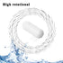 4 Pcs 10mm(0.4inch) PTFE Magnetic Stirrer Mixer Stir Bar,White Color,Laboratory Bar,Stir Plate Bar,Stir Plate Magnet,Stir Rod Magnetic...