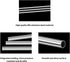 5/16" OD 304 Stainless Steel Tube, Thickened 304 Stainless Steel Seamless Tubing Round Metal Pipe, 7.87" Length Industrial Metal Straight Tube, 4 ...