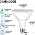 ENERGETIC LED Flood PAR38 Light Bulb, 5000K Daylight, 90W Equivalent, Efficient 11W, Wet Rated, 900 Lumens, Medium Base, Non-Dimmable, UL, 2 Pack...