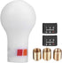 Aramox Gear Shift Knob,5 Speed Auto Manual Gear Shift Knob Shifter for Lancer V3/EVO (White)...