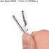 uxcell 20pcs 10A Heavy-Duty Alligator Clips,Battery Crocodile Electrical Test Clamps,Battery Charger Clamp,Silver Tone...