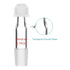 StonyLab Thermometer Inlet Adapter with 19/22 Inner Joint, 80mm Height, for Distillation Apparatus...